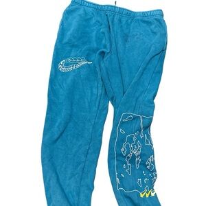Nike Men’s Sportswear Club Drip Fleece Jogger Sweatpants Size XL RARE Aqua